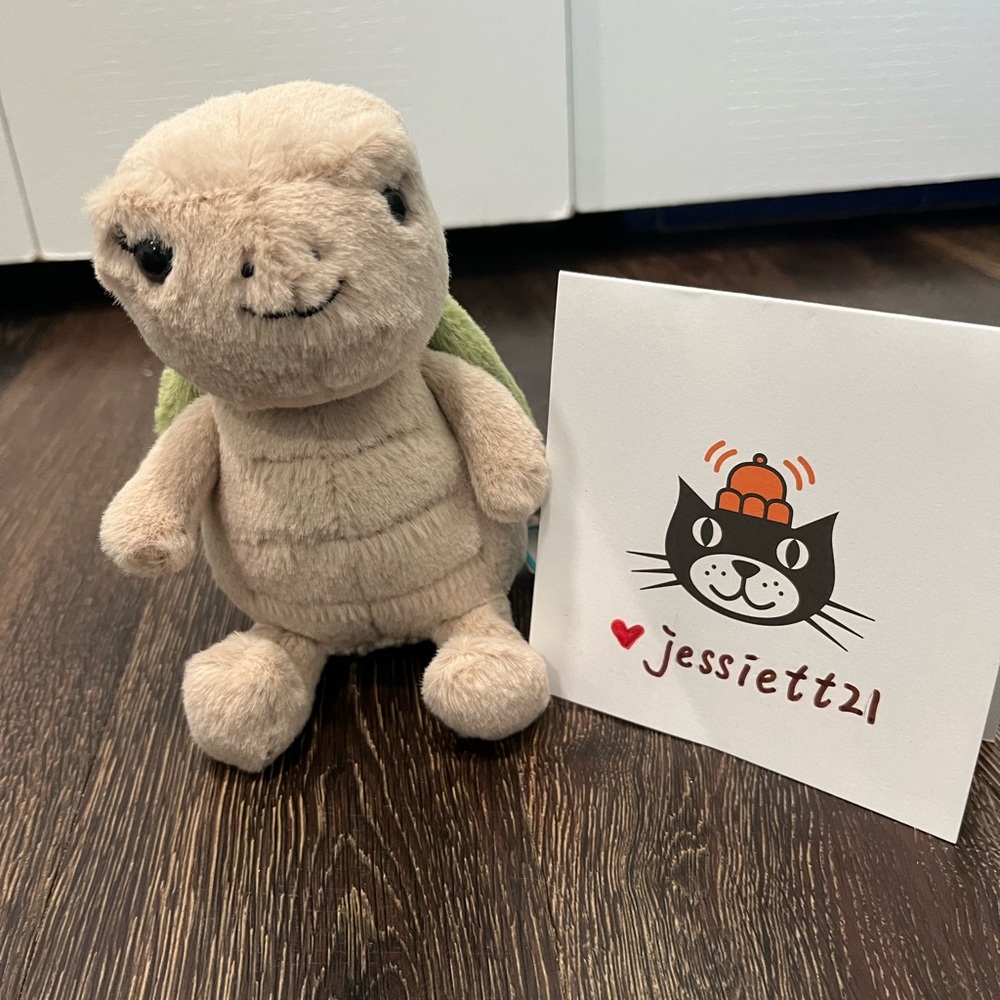 Jellycat Thimble Turtle 2026 NEW Plush Toy 100% Authentic NWT US SHIP FAST